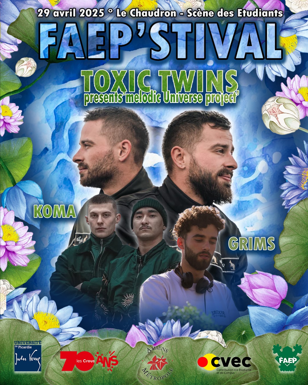 Affiche FAEP'STIVAL
